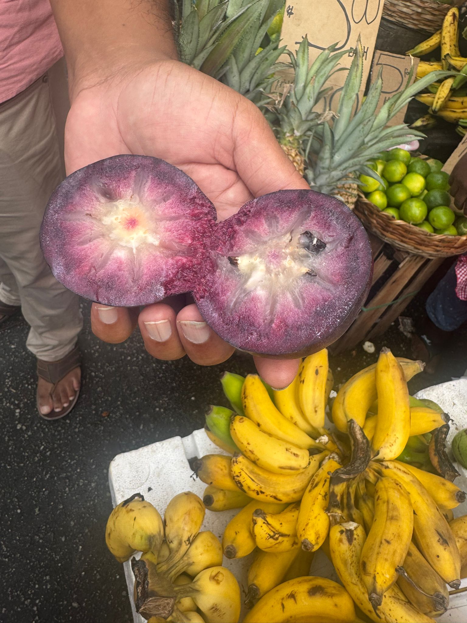 Fresh fruit in Guyana